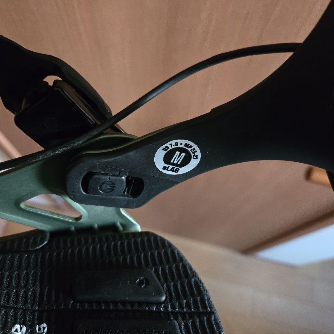 SP United SLAB oneスノーボードビンディング ブラック