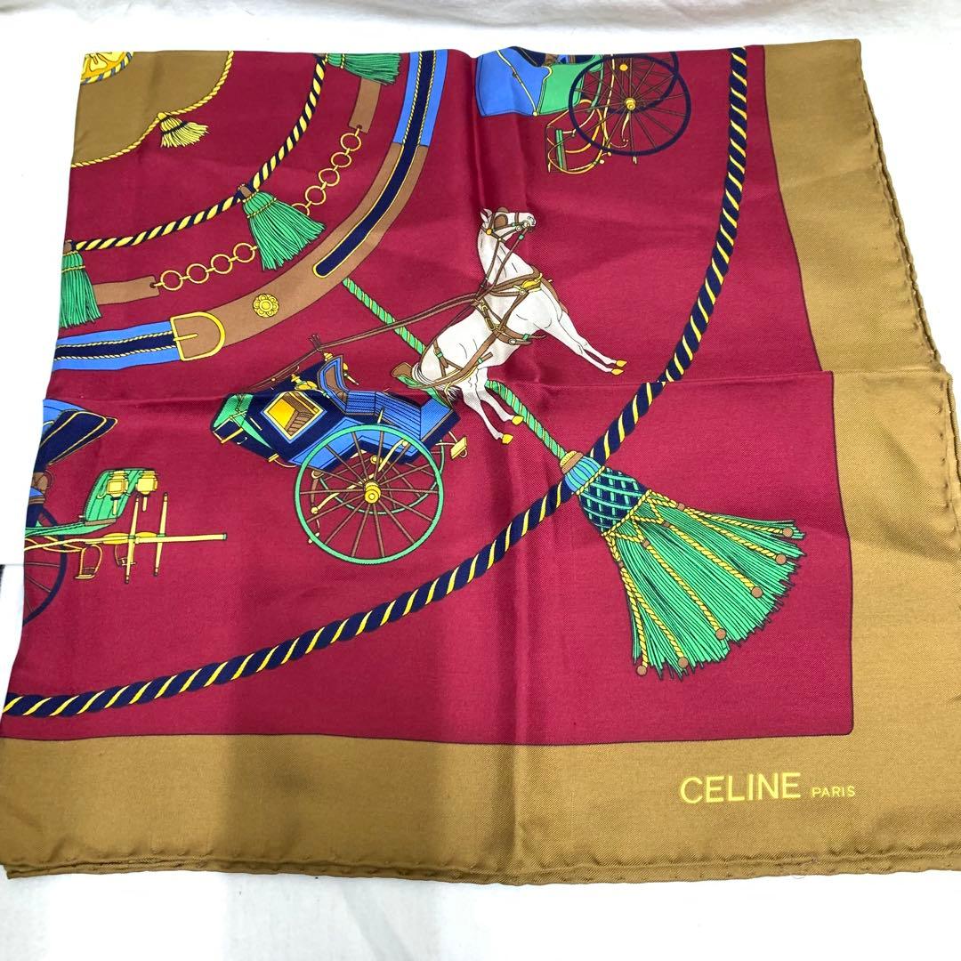 【合馬公式アカウント1】ブランドスカーフおまとめ カルティエ セリーヌ 他