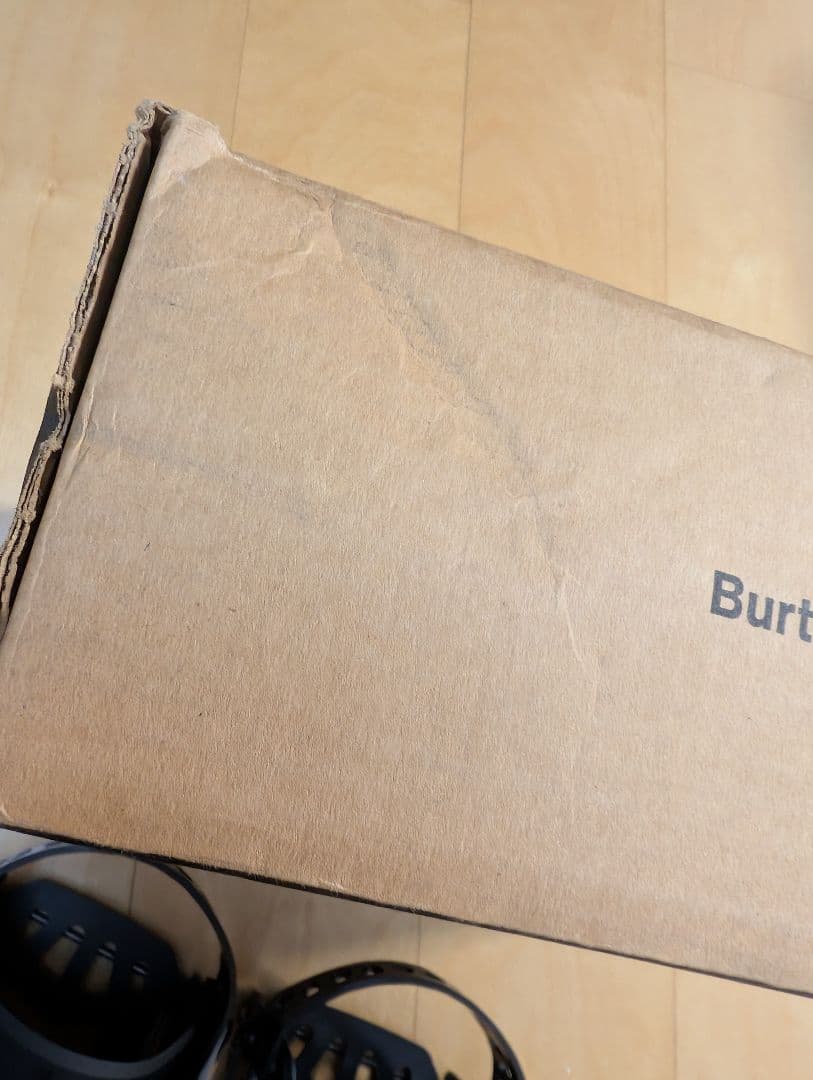 メンズ バートンスノーボード バインディング ヒッチハイカー ブラック S