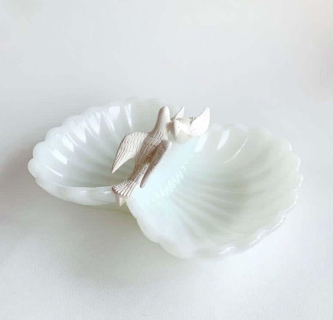 【レア】 AVON 鳩のソープディッシュ ヴィンテージ 香水瓶 美品