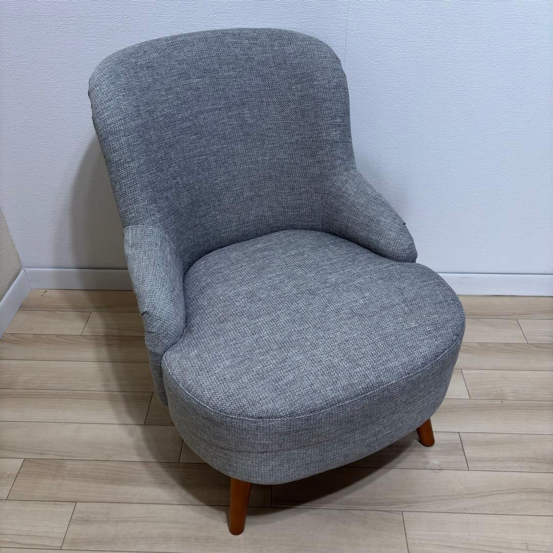 美品 廃盤色 unicoウニコ　1人掛けソファー　グレー SOPHIE