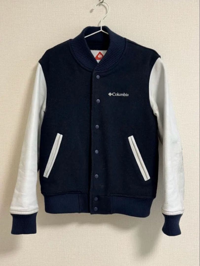 Columbia OMNI-HEAT スタジャン S ネイビー/ホワイト