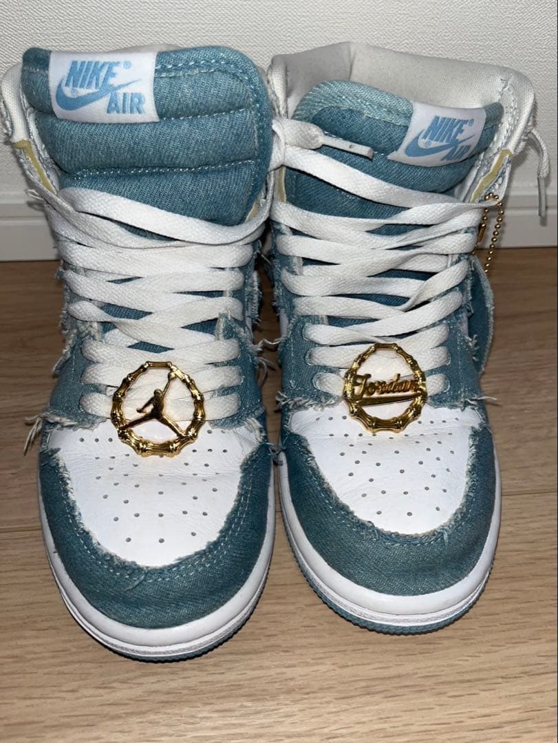 靴 Nike Women's Air Jordan 1 High OG \"Denim