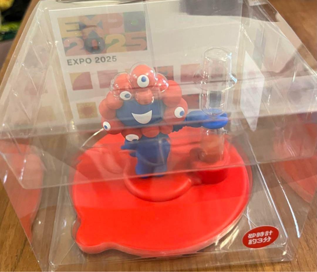 ミャクミャク 砂時計付き カップ麺ストッパー