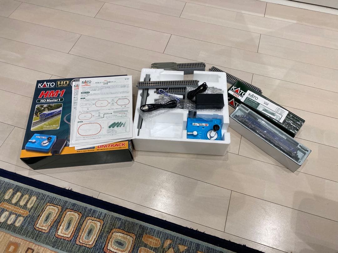 HOゲージ　HM1 3-105 EF510 500 JR貨物色(青) セット販売