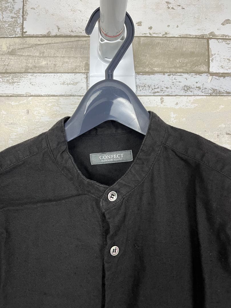 セット販売　ドライコットン インレーカーディガン、バンドカラーシャツ