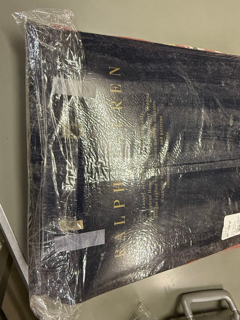 Ralph Lauren ラルフローレン 掛け布団カバー　ホーム、花柄、赤、