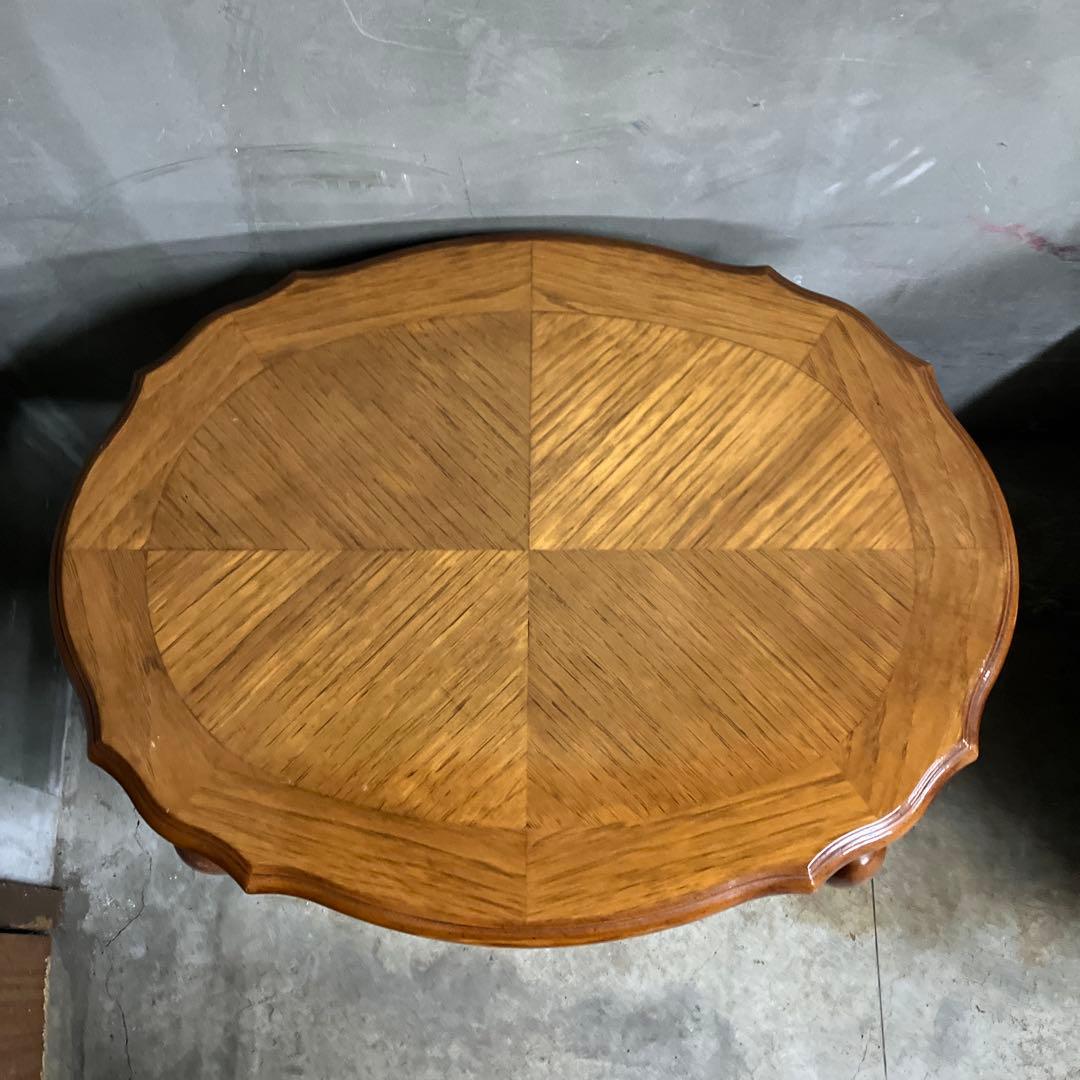 アンティーク センターテーブル 猫脚 ネコ足 ローテーブル