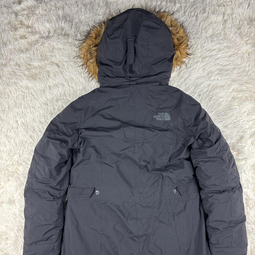 ノースフェイス ダウンコート ブラック レディース M ファー