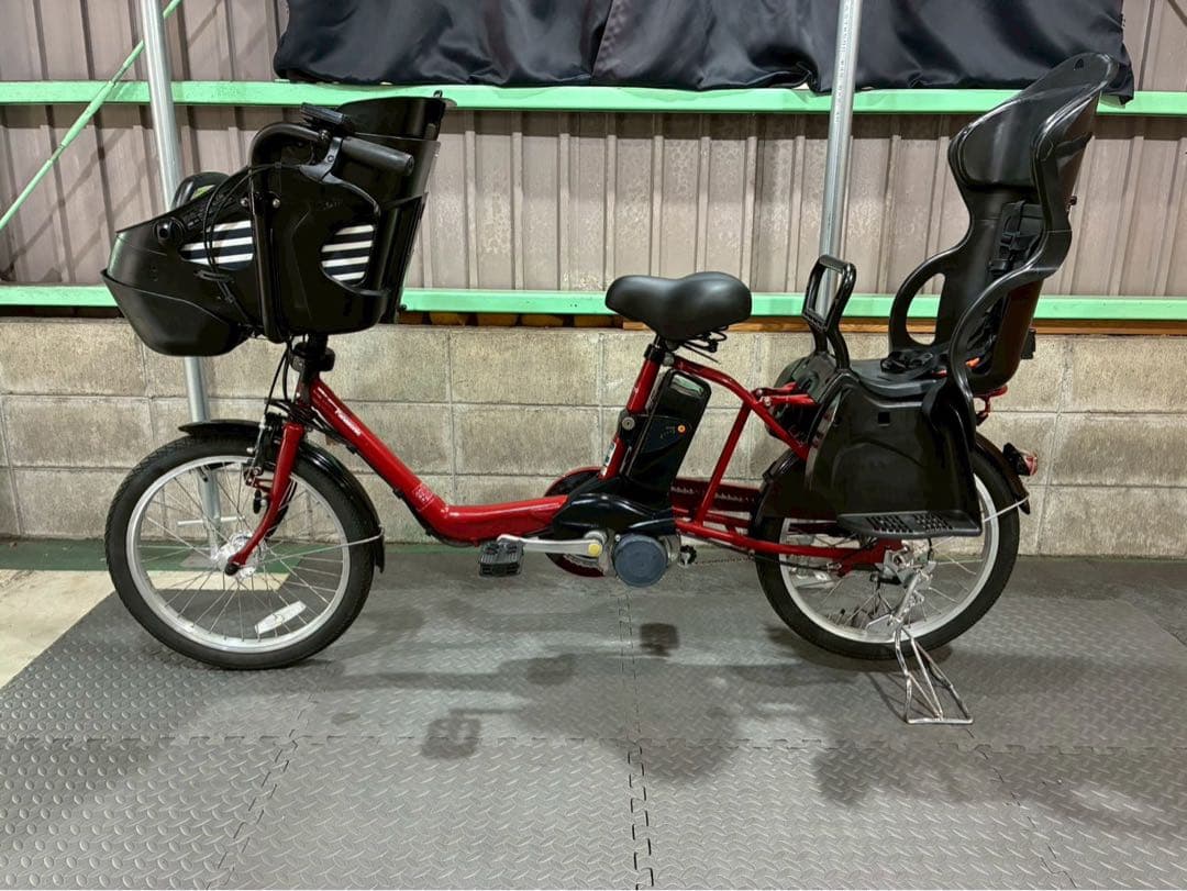 №4887 電動自転車　パナソニック　GYUTTO 20インチ ダークレッド