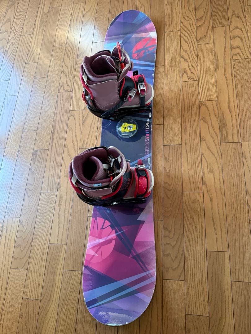 Rossi Ghoul スノーボードセット ピンク/紫