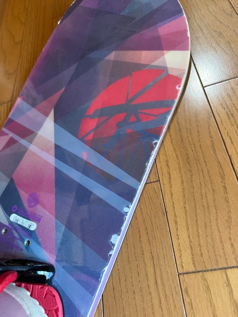 Rossi Ghoul スノーボードセット ピンク/紫