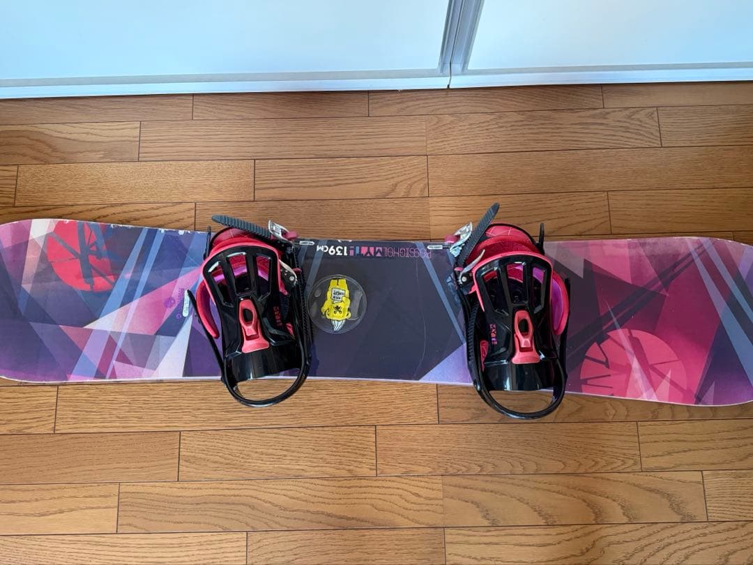 Rossi Ghoul スノーボードセット ピンク/紫