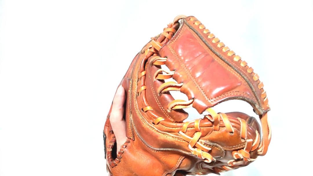 ミズノ 硬式 キャッチャーミット グローブ 野球 グラブ ビンテージ ワールドウ