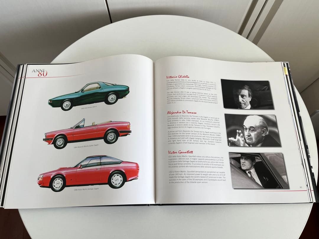 イタリアカロツェリアZagato 90周年 ハードカバー写真集 イタリア車 綺麗