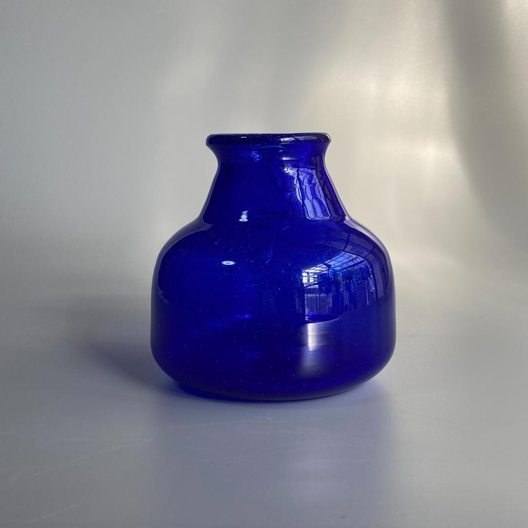 エリックホグラン BODA 北欧 ガラス ヴィンテージ 花瓶 高さ11cm F