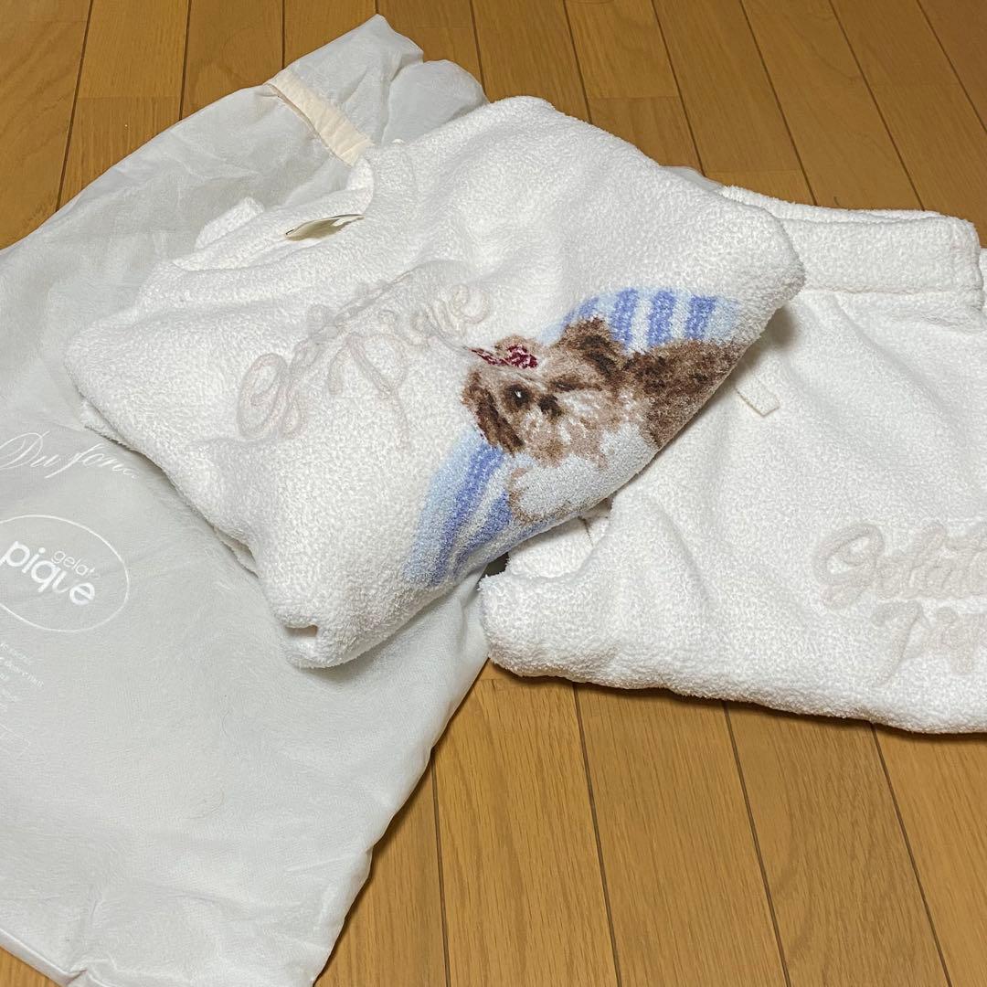 GELATO PIQUE ホワイト ルームウェア M