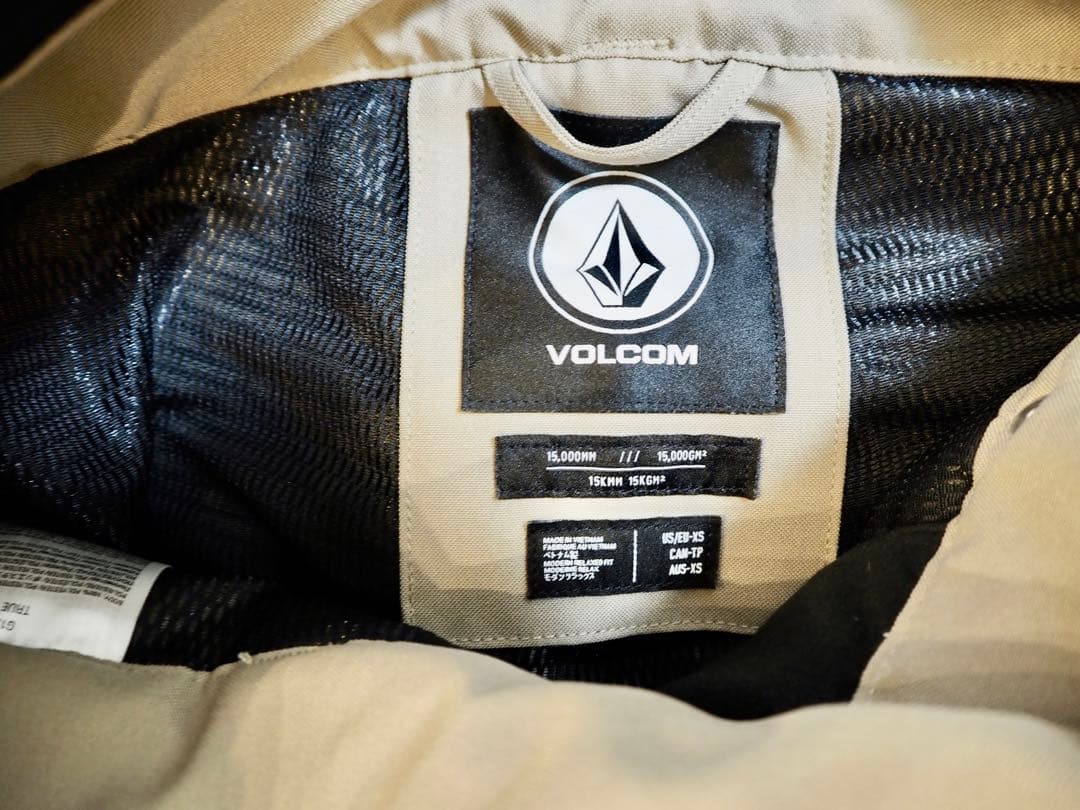 VOLCOM BLOODLINE スノーボードウェア Lサイズ ベージュ