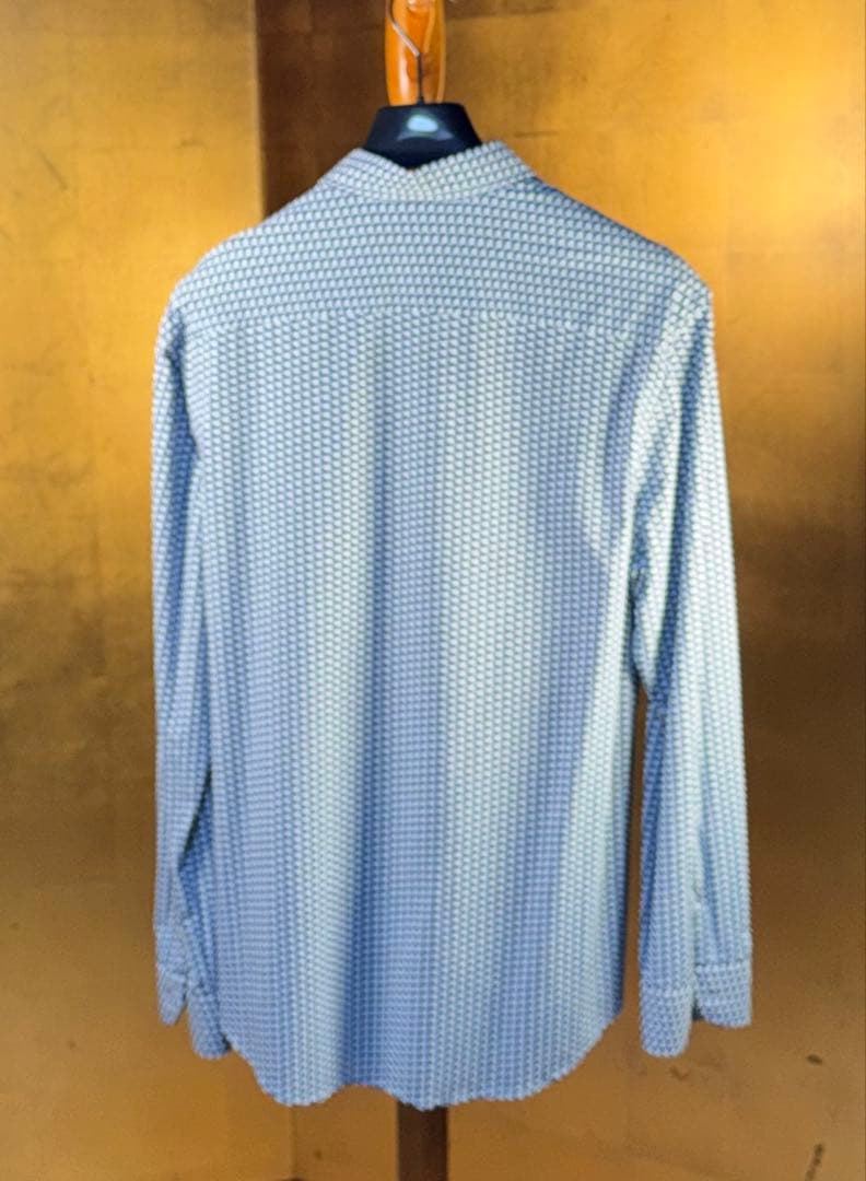 【エンポリオアルマーニ】新品タグ付き定価73,000円ストレッチドレスシャツL