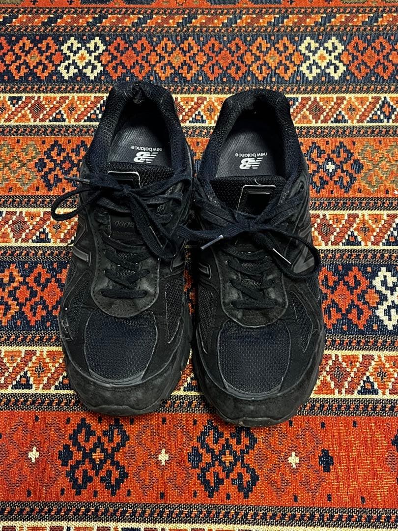 Newbalance 990v4 トリプルブラック　26.5センチ