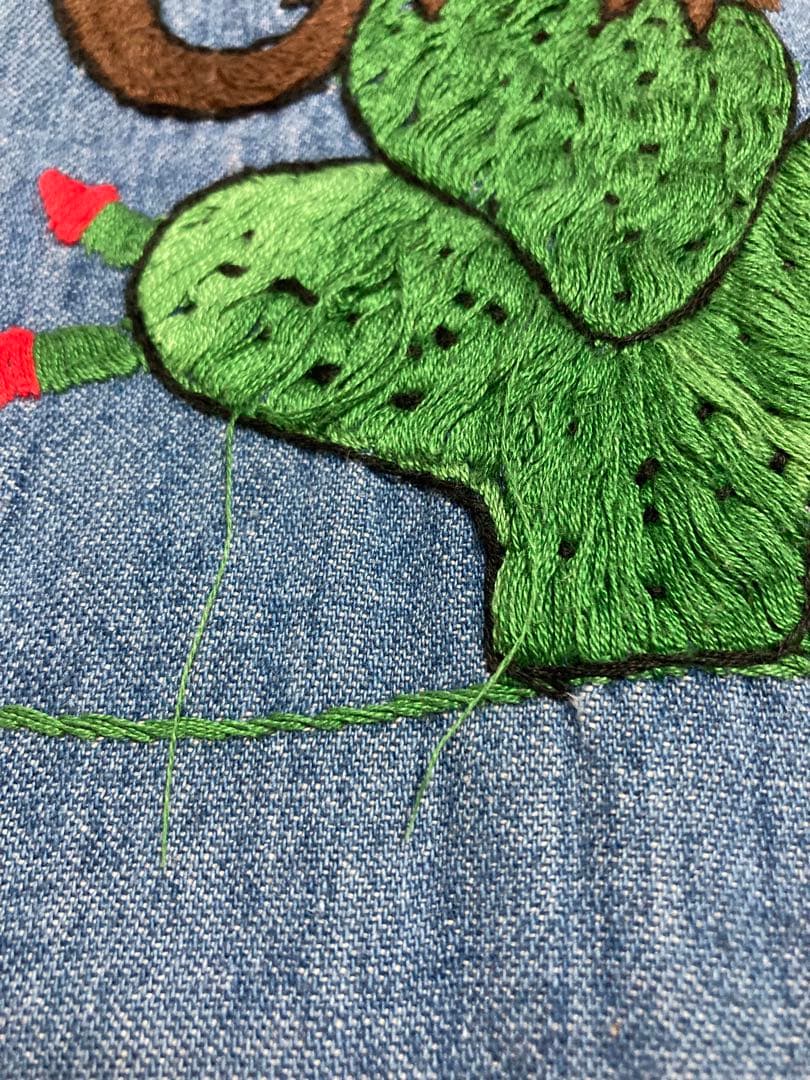 【激レア】70s JC Penney MH 白タグ 金文字 ハンド刺繍XL相当