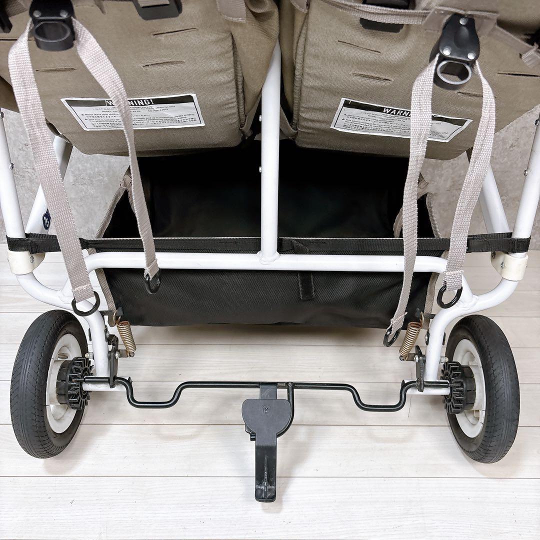 【送料込み】Airbuggy COCO DOUBLE EXフロムバース ストーン