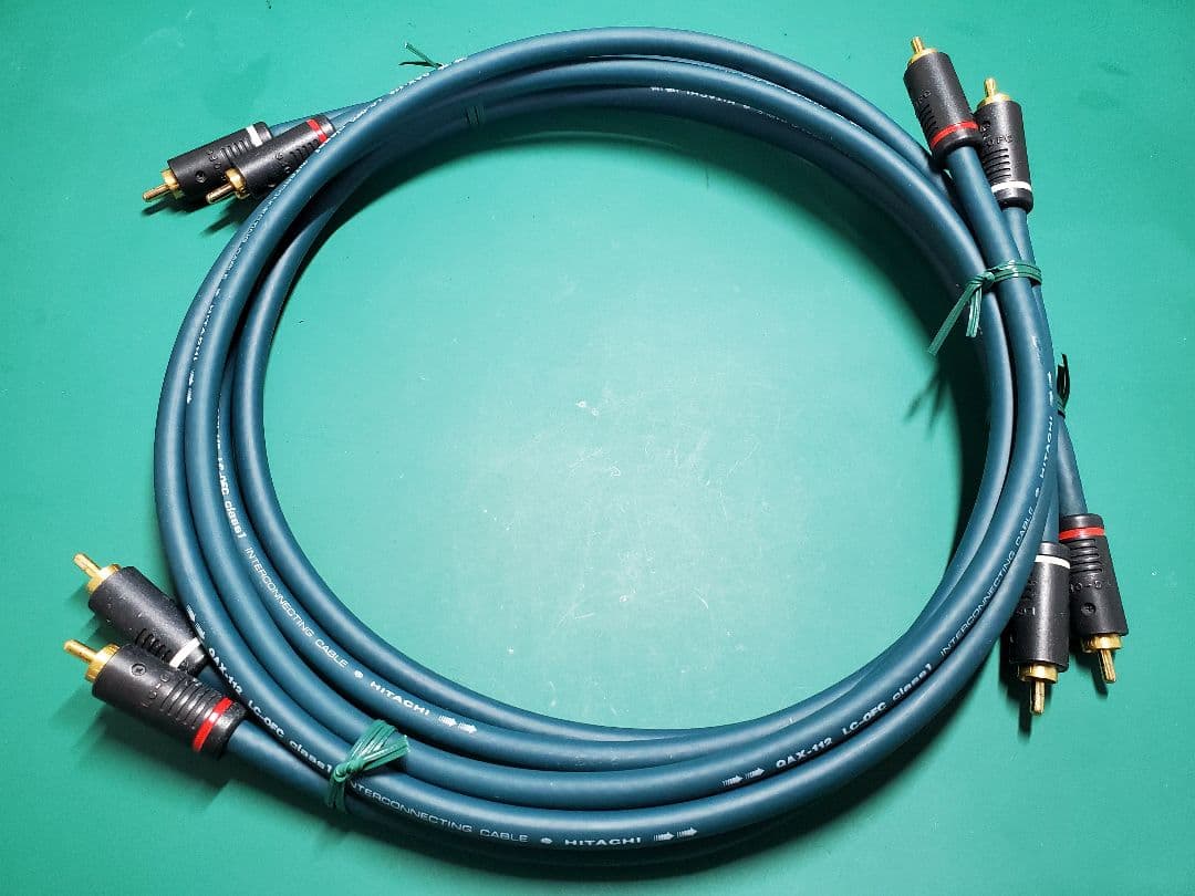 HITACHI QAX-112 RCAケーブル