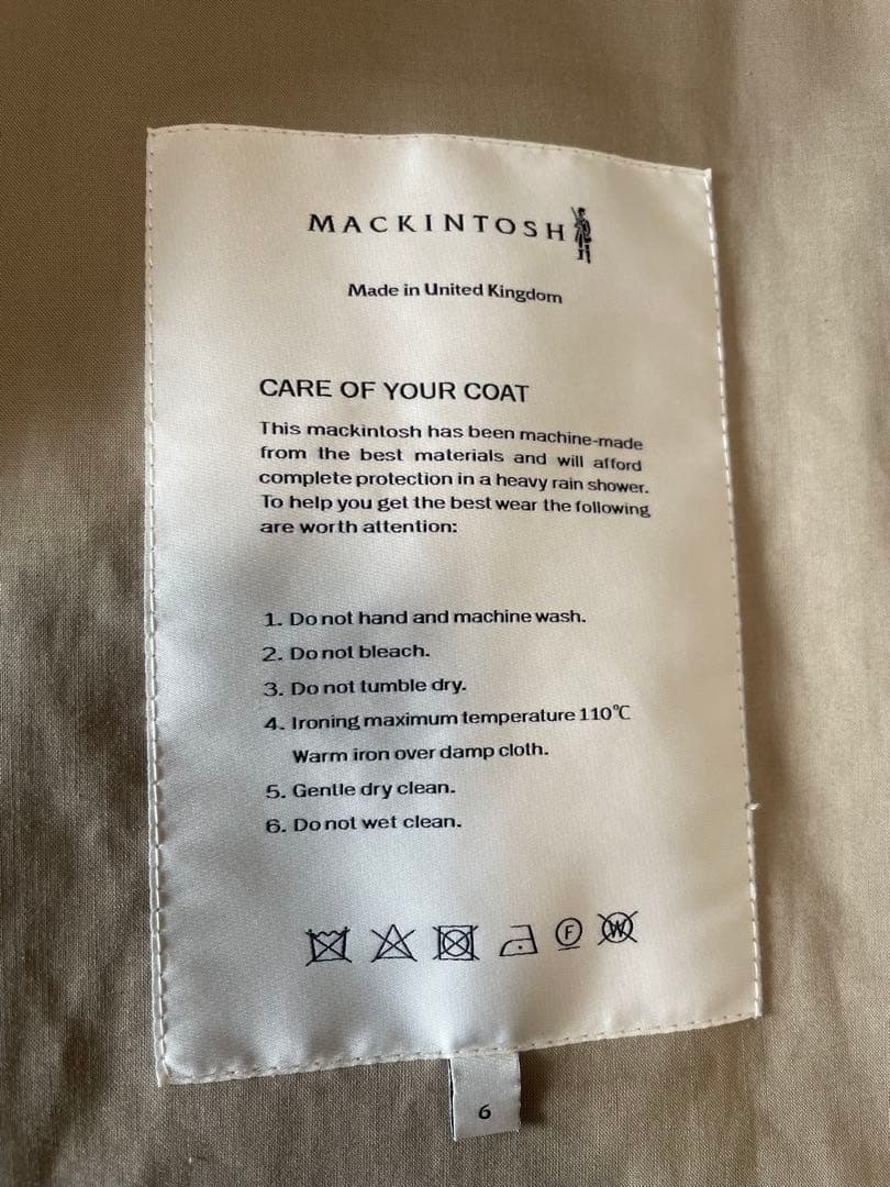 マッキントッシュ tomorrowland HNMBLE サイズ6