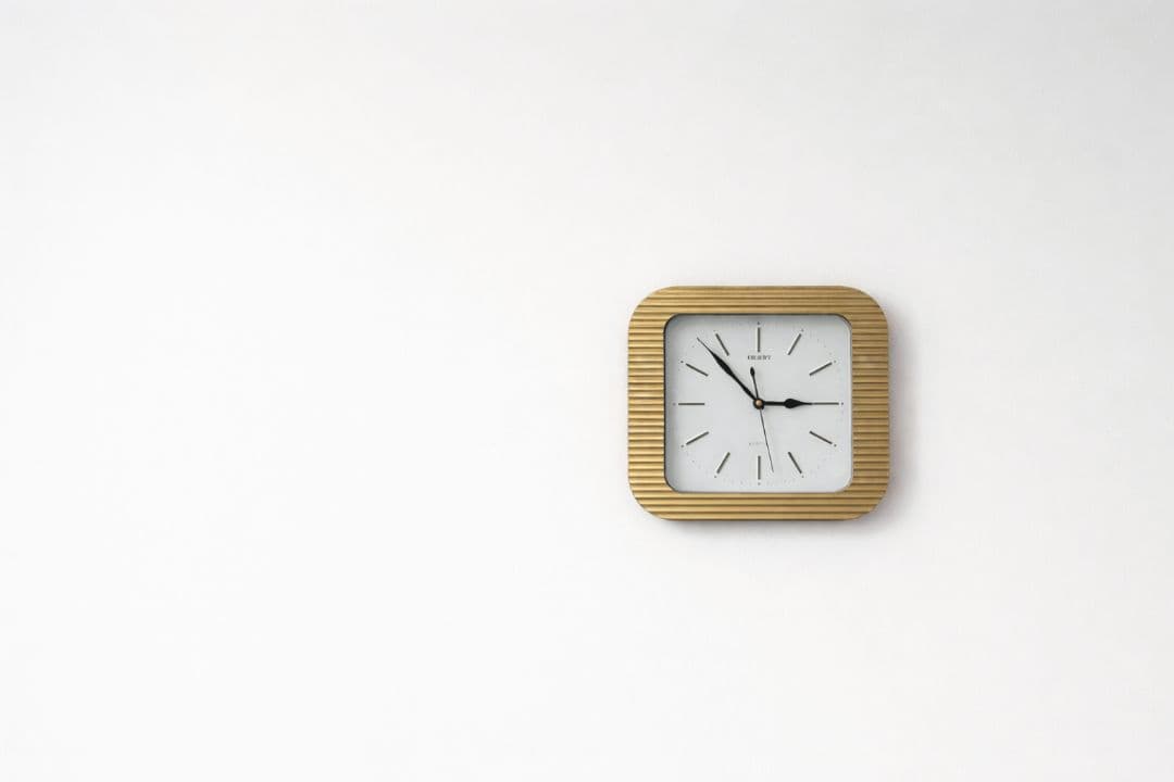 ORIENT オリエント ミッドセンチュリー 掛け時計 ウォールクロック レトロ