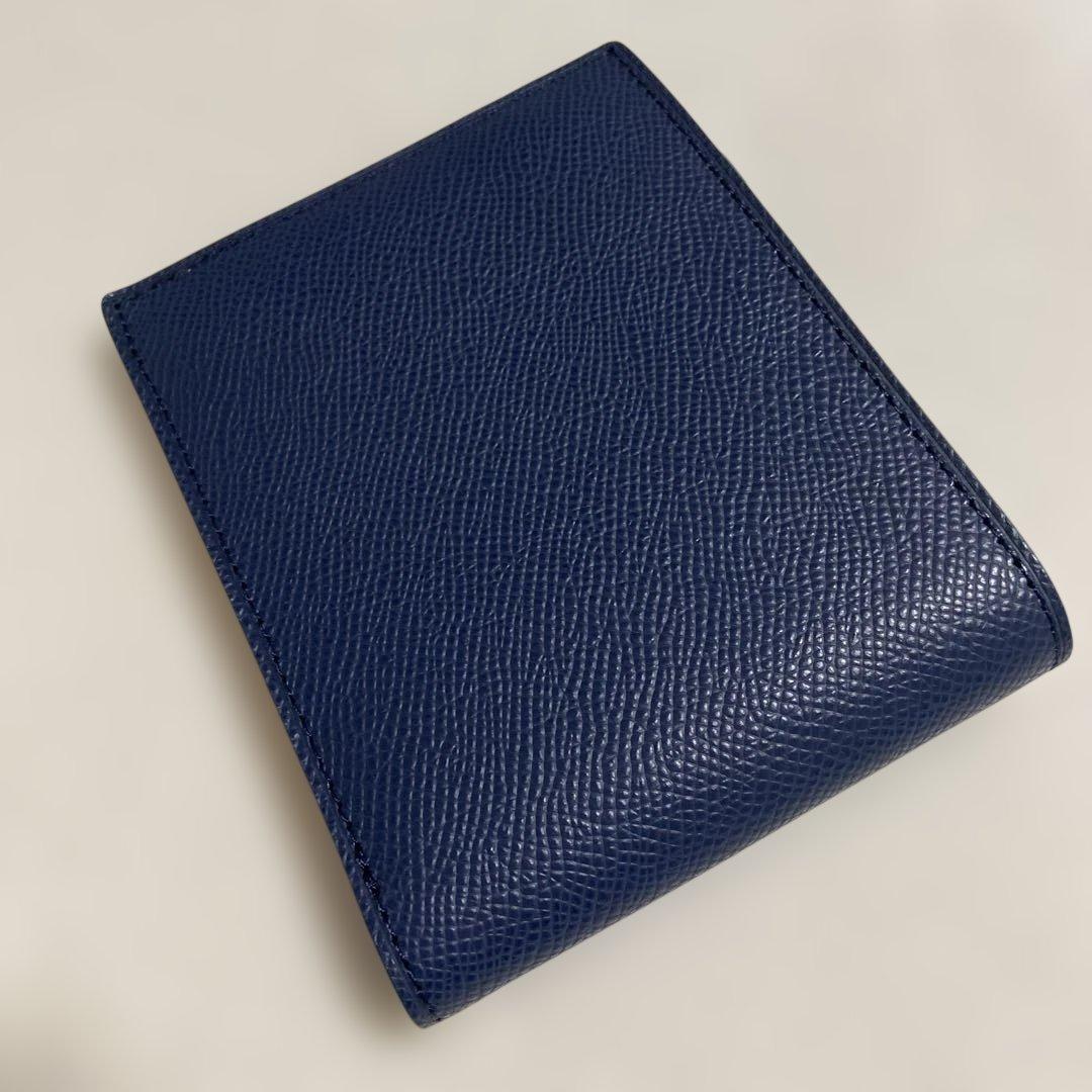 Polo Ralph Lauren ネイビー 二つ折り財布 アウトレット