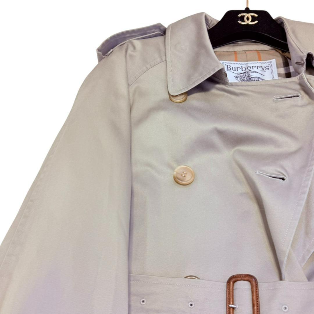 BURBERRY 腰ベルト ノバチェック コットン トレンチコート レディース