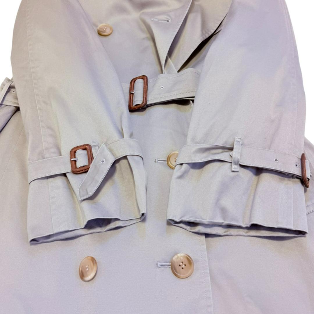 BURBERRY 腰ベルト ノバチェック コットン トレンチコート レディース
