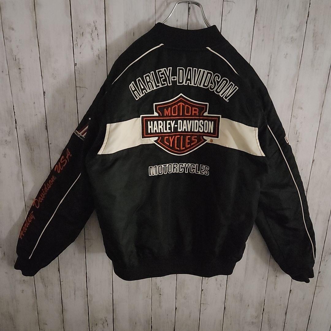 【人気】ハーレーダビットソン レーシングジャケット