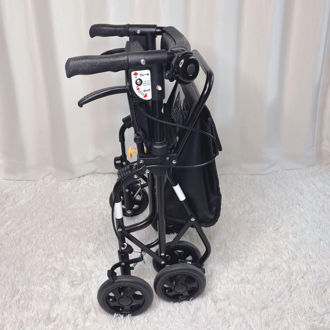 ✨極美品✨ 島製作所　シルバーカー　エアウォーカー　保冷バックタイプ　レザー