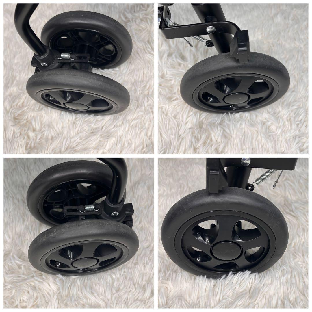 ✨極美品✨ 島製作所　シルバーカー　エアウォーカー　保冷バックタイプ　レザー