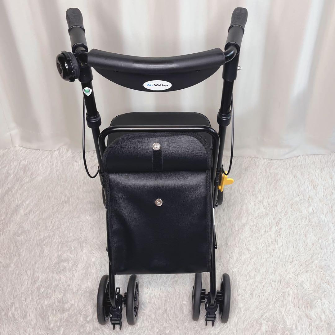 ✨極美品✨ 島製作所　シルバーカー　エアウォーカー　保冷バックタイプ　レザー