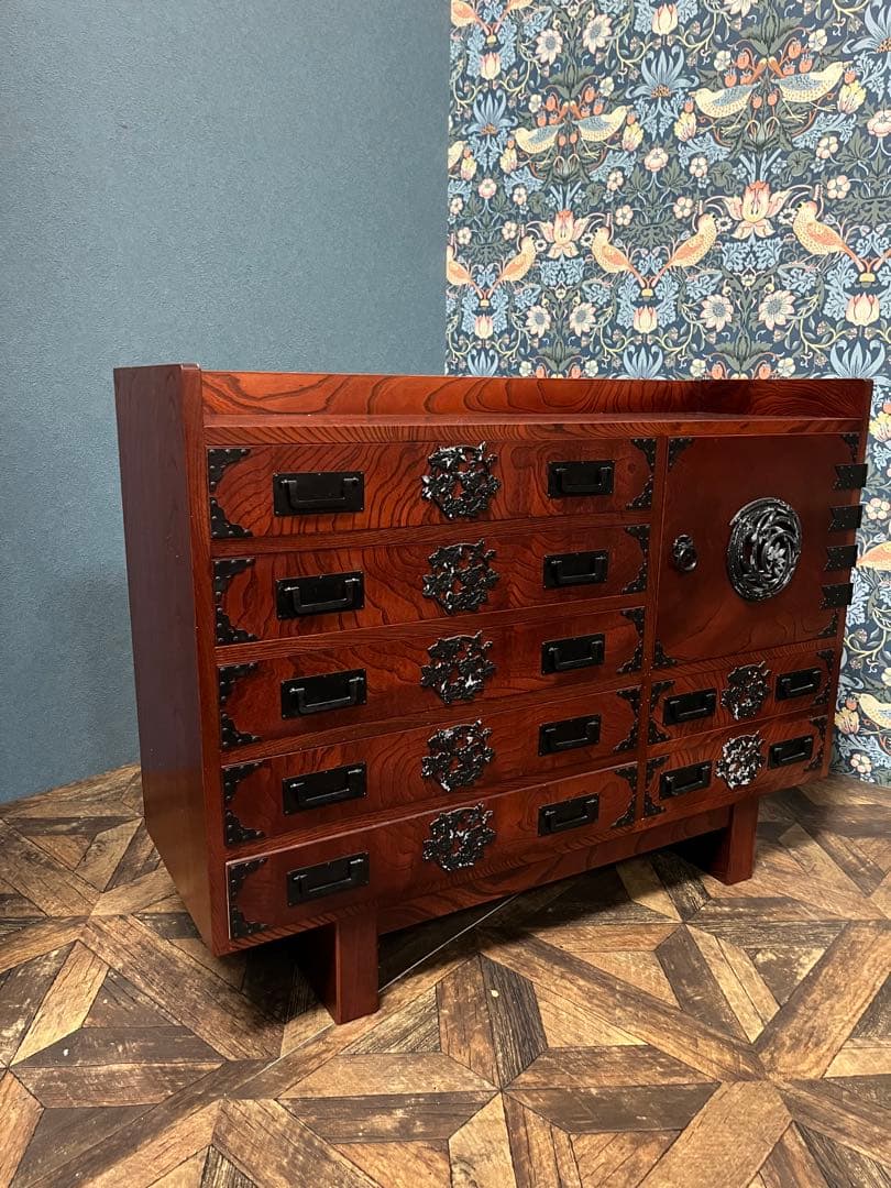 章＊民芸箪笥 和 インテリア 昭和レトロ 当時物 アンティーク チェスト