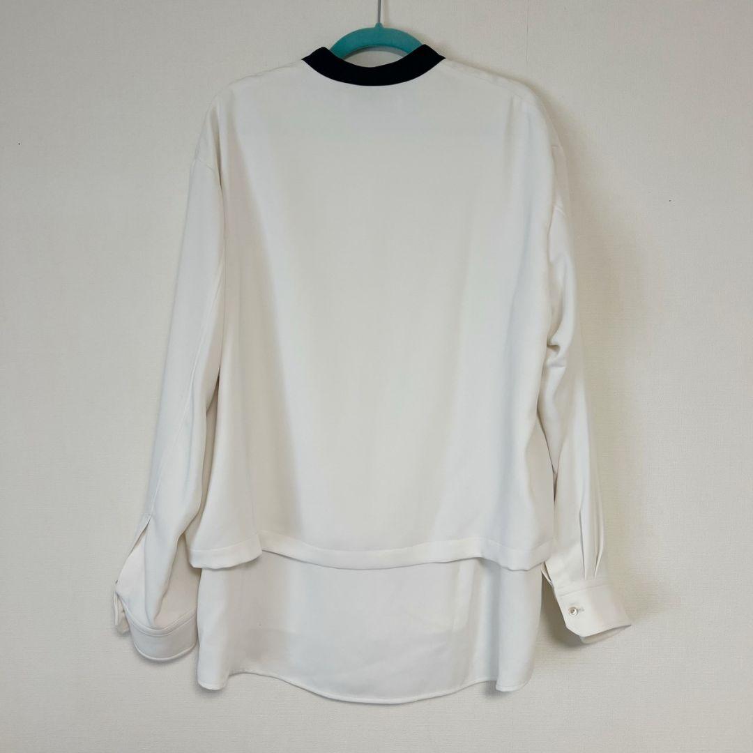 CULLNI クルニ バンドカラーレイヤードシャツ