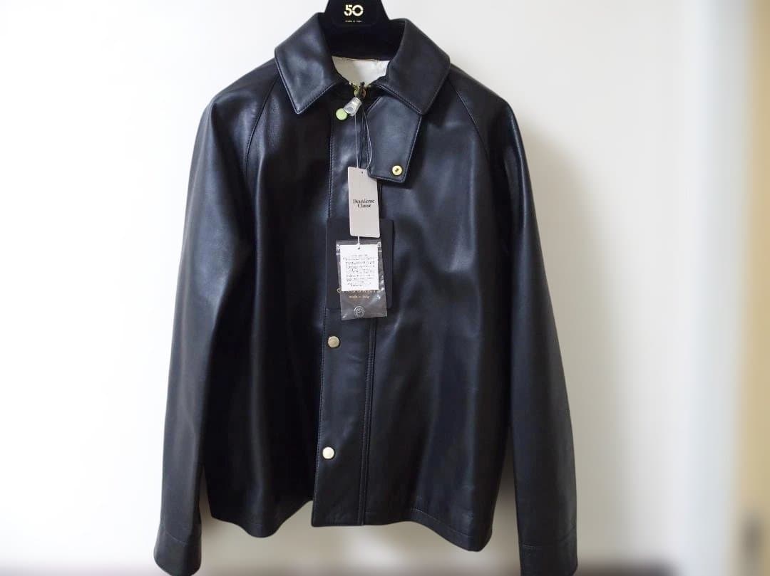 ドゥーズィエムクラス　新品タグ付き　CINQUANTA レザーブルゾン