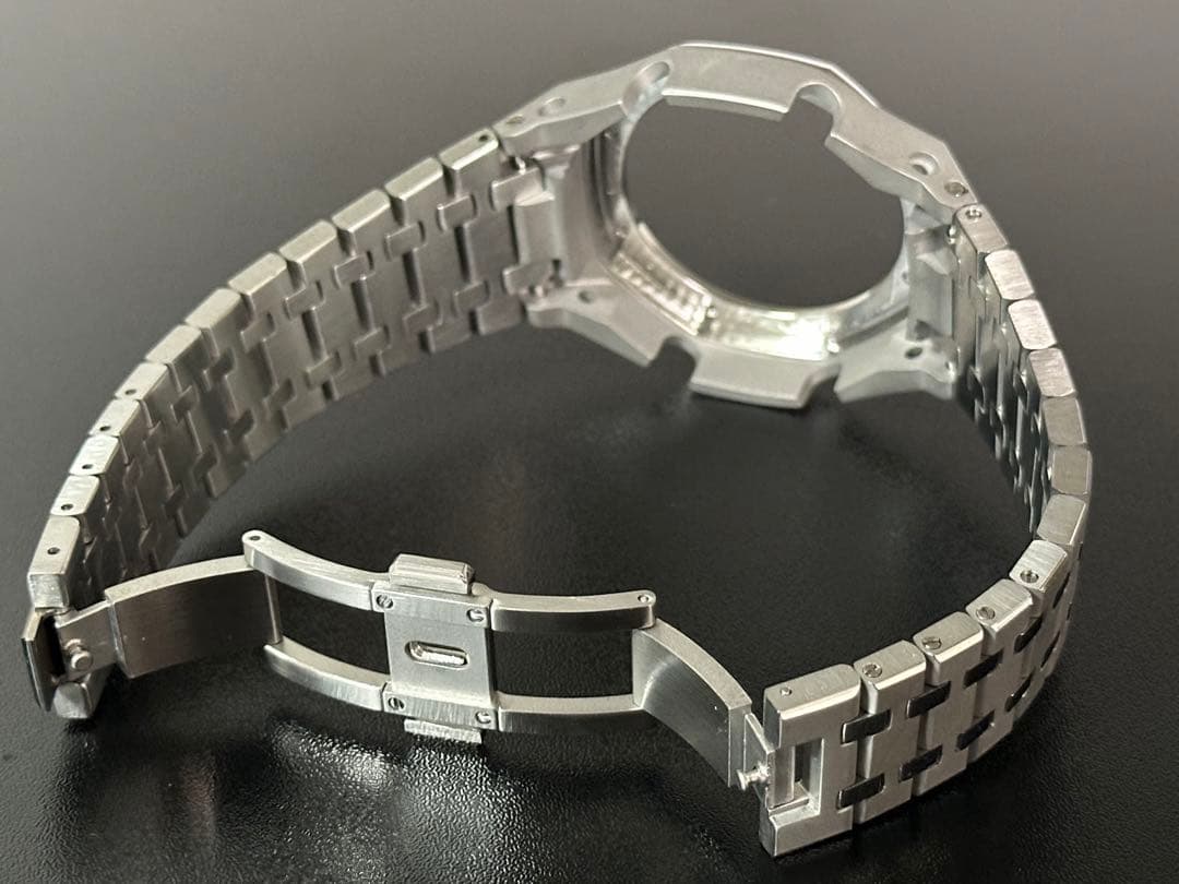 【1点物】G-SHOCK カスタム ベゼル ベルト GA2100 マットグレー