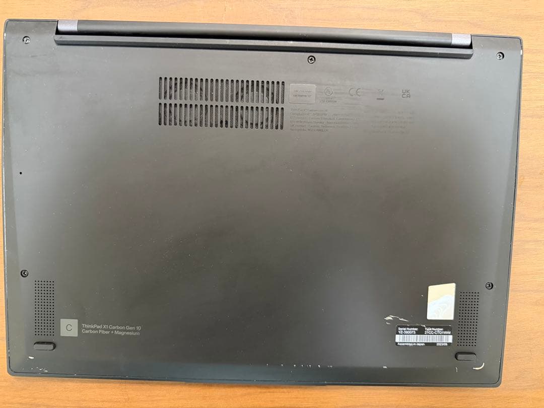 Windowsノート本体 ThinkPad X1 Carbon Gen10 i7/32GB/512G