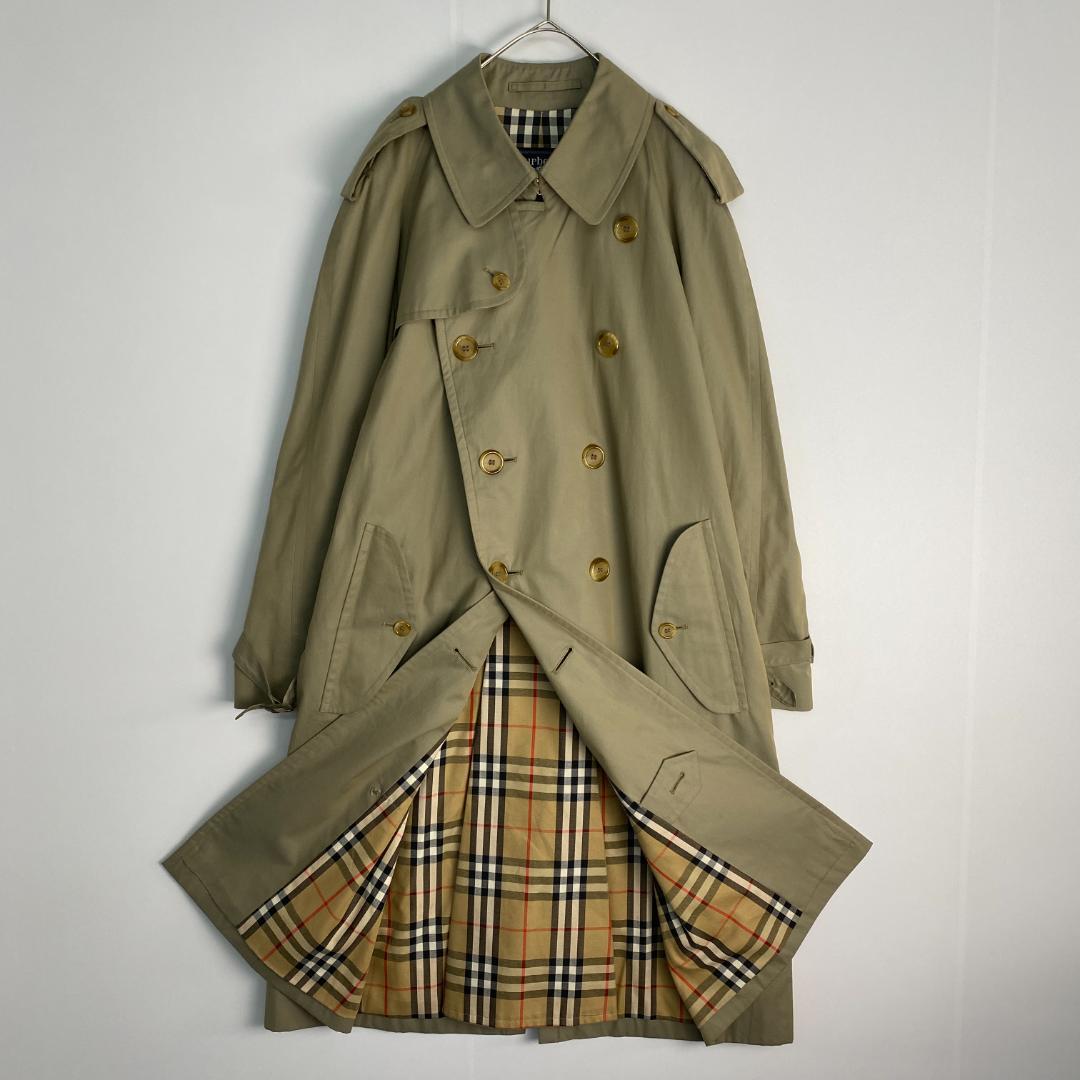 バーバリーズ　トレンチコート　ノバチェック Burberrys 英国製