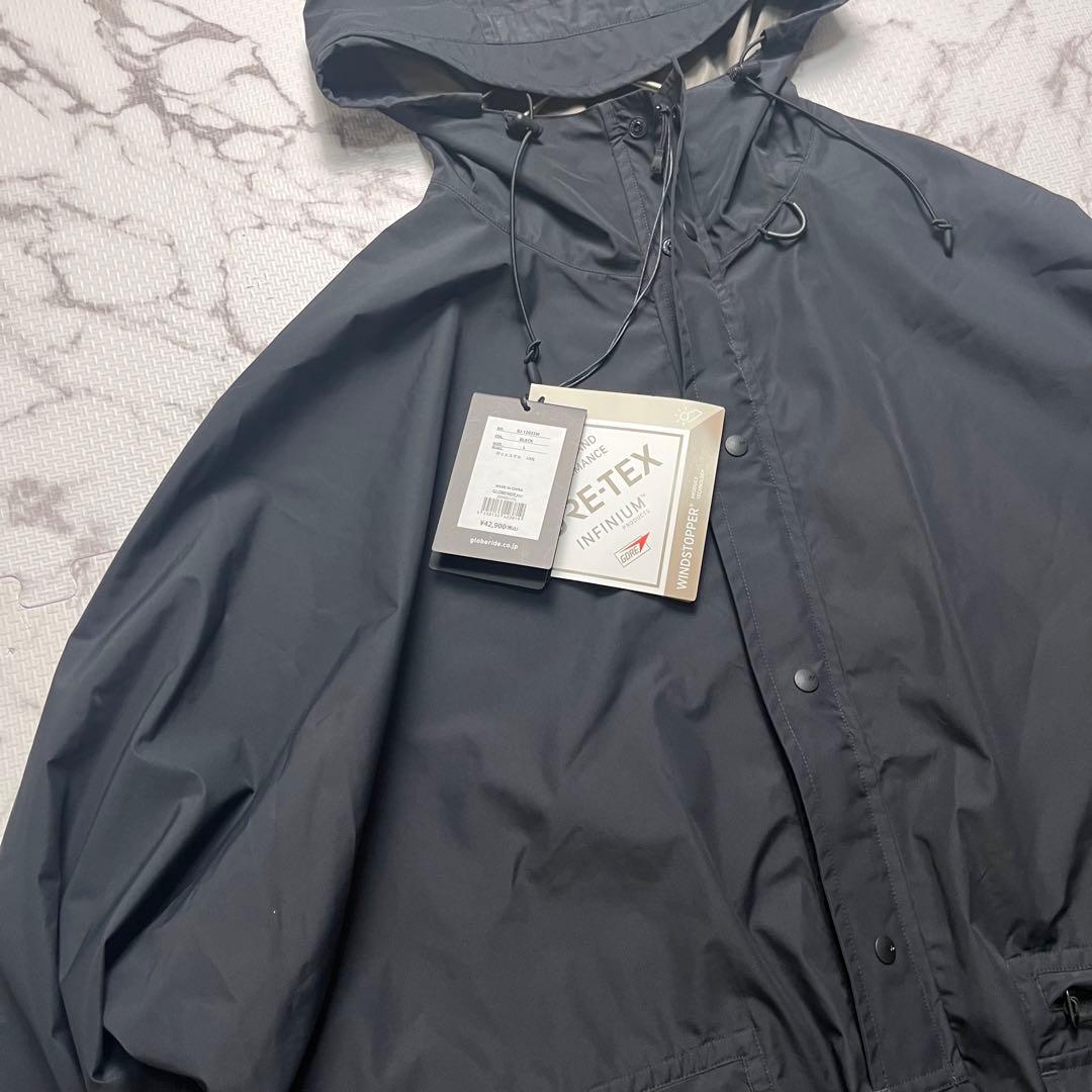 新品タグ付き✨ダイワピア39 ゴアテックス レインポンチョ 23aw ブラック