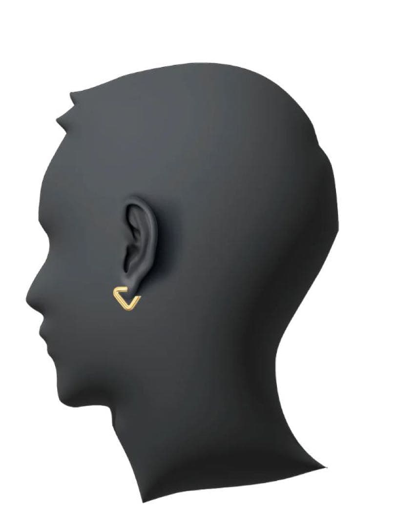 TRIANGLE 301 YELLOW - トライアングル ピアス