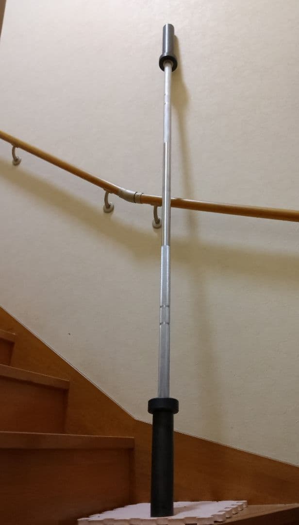 オリンピック シャフト 　ショートバー 約180cm　ラック 使用可能