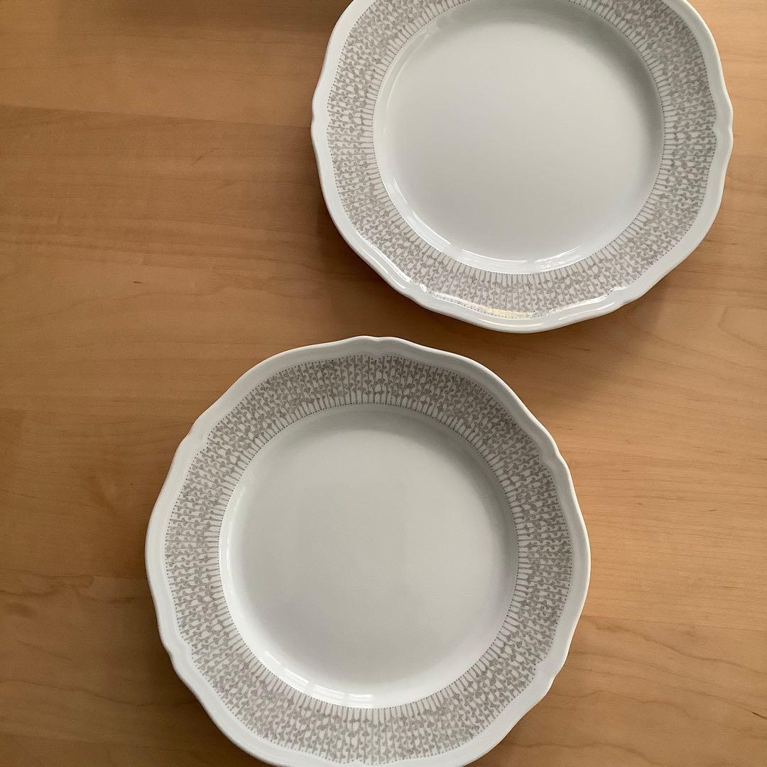 ミナペルホネン　プレート27センチ ２枚セット　⓶