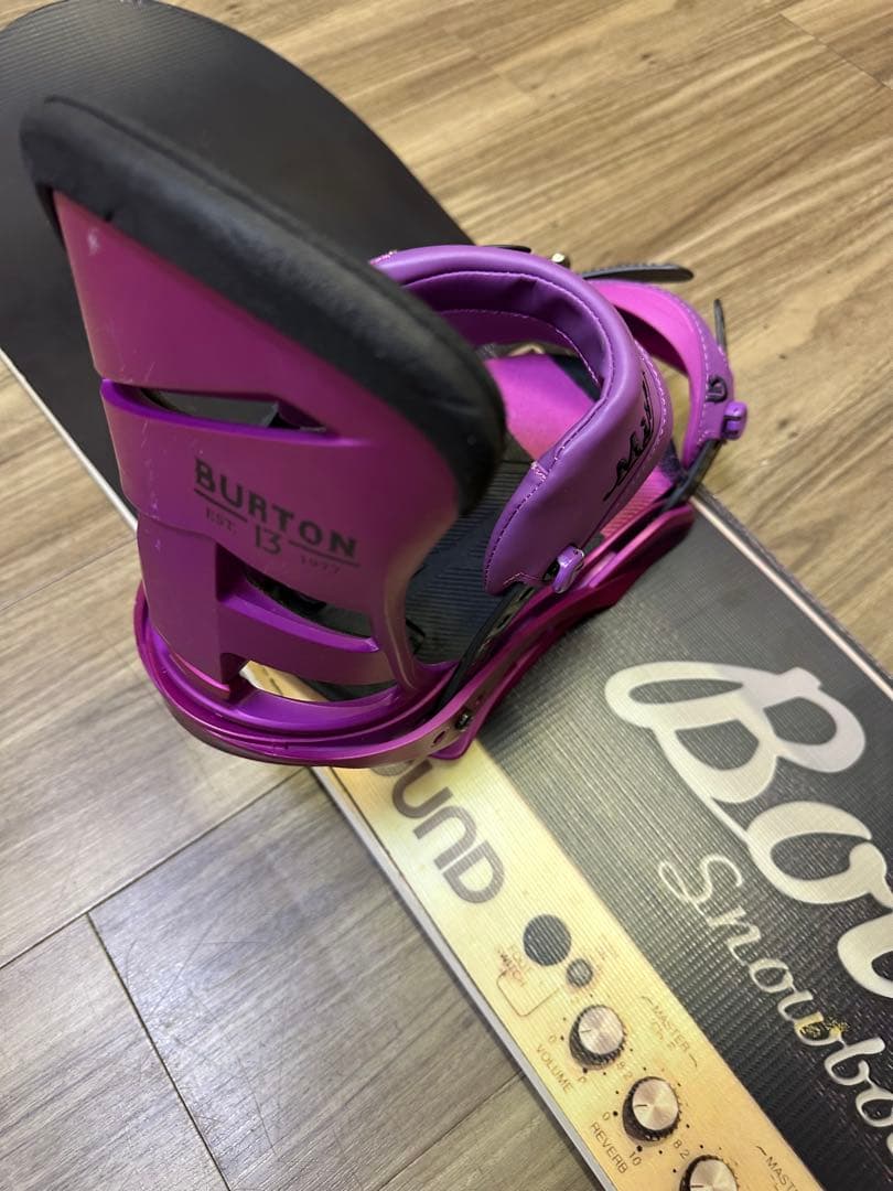 スノーボードBOUND 151cmビンディング BURTON size Mセット