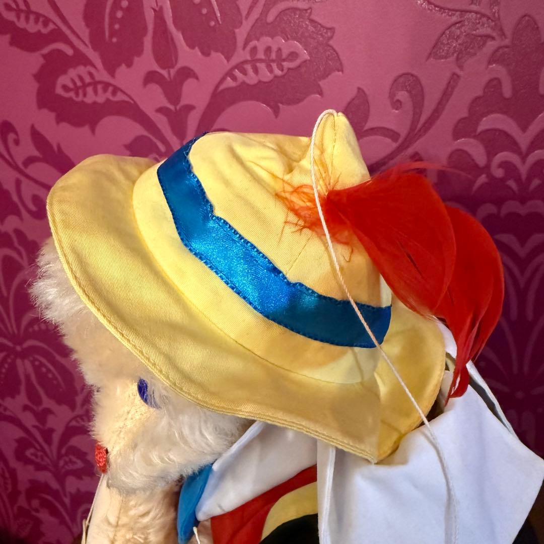 ピノキオ風　テディベア　操り人形　37cm