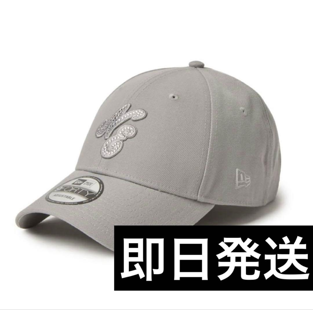 9FORTY Rhinestone ラインストーン クラシックロゴ グレー