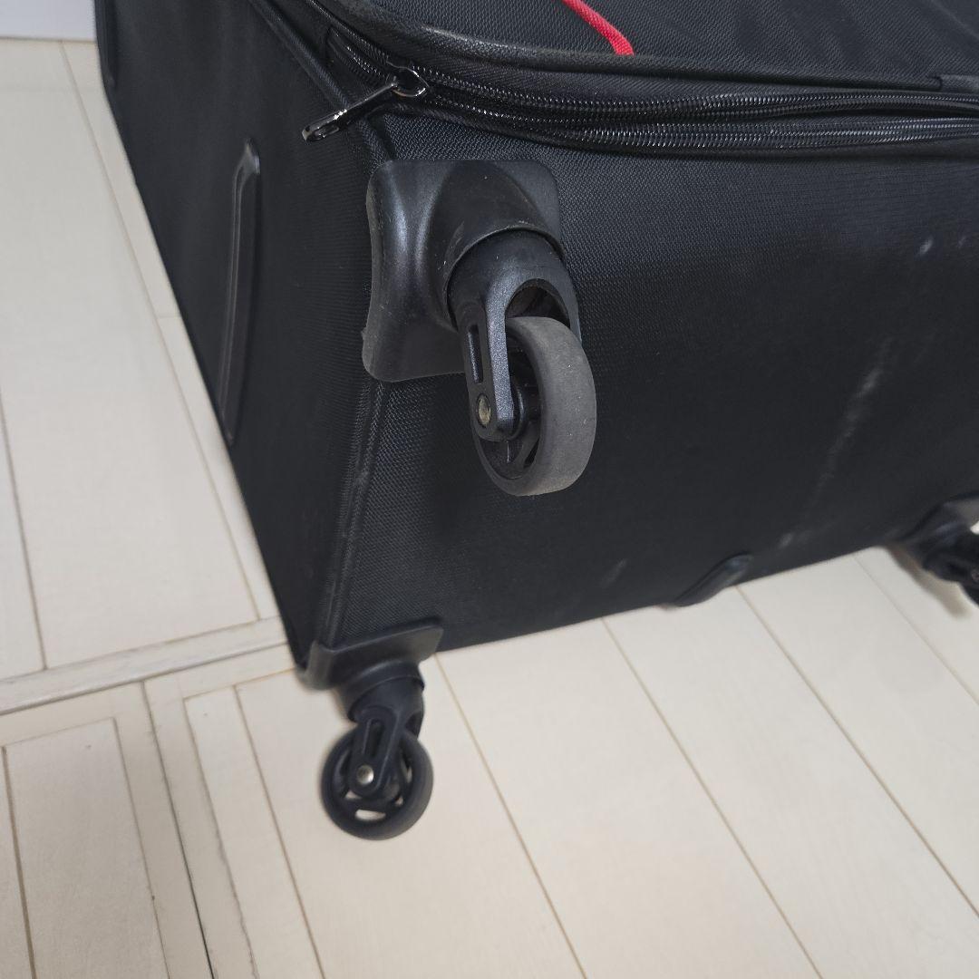 Lサイズ☆ソフトスーツケース☆拡張☆ヒデオ ワカマツ